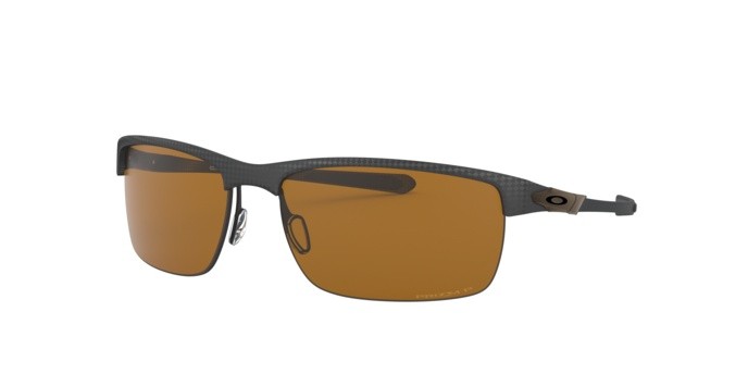 Sunglasses Oakley Carbon blade OO 9174 (917410) color matte carbon fiber shape rectangle lenses prizm tungsten polarized