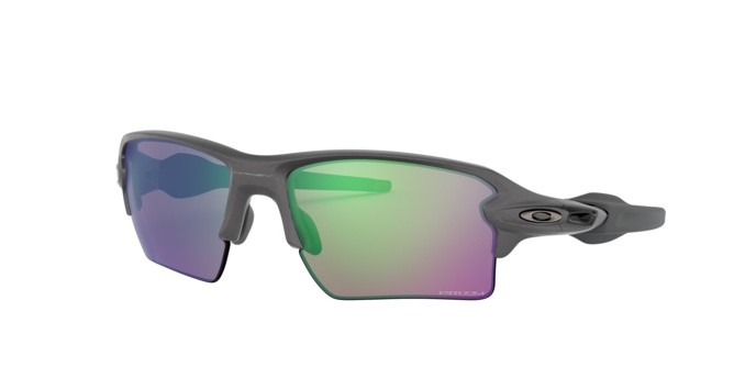 Sonnenbrillen Oakley Flak 2.0 xl OO 9188 (9188F3) farbe steel form rechteckig gläser prizm road jade