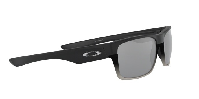 Sonnenbrillen Oakley Twoface OO 9189 (918930) farbe matte black form quadratisch gläser chrome iridium