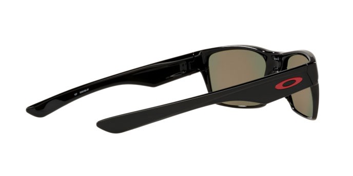 Sonnenbrillen Oakley Twoface OO 9189 (918947) farbe polished black form quadratisch gläser prizm ruby