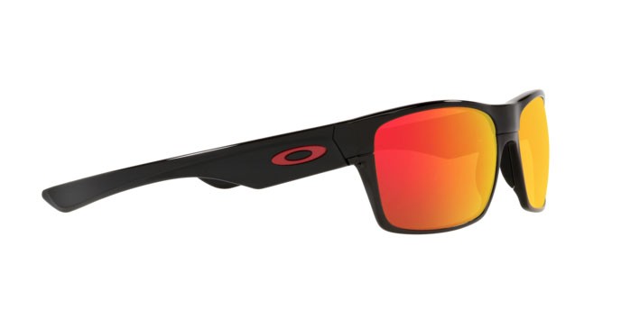 Sonnenbrillen Oakley Twoface OO 9189 (918947) farbe polished black form quadratisch gläser prizm ruby