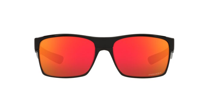 Sonnenbrillen Oakley Twoface OO 9189 (918947) farbe polished black form quadratisch gläser prizm ruby