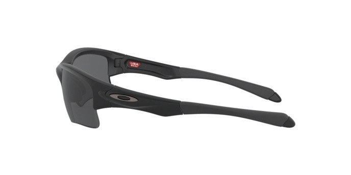 Sonnenbrillen Oakley Quarter jacket OO 9200 (920006) farbe matte black form rechteckig gläser grey