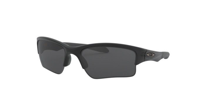 Sonnenbrillen Oakley Quarter jacket OO 9200 (920006) farbe matte black form rechteckig gläser grey