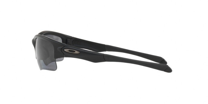 Sonnenbrillen Oakley Quarter jacket OO 9200 (920007) farbe matte black form rechteckig gläser grey polarized