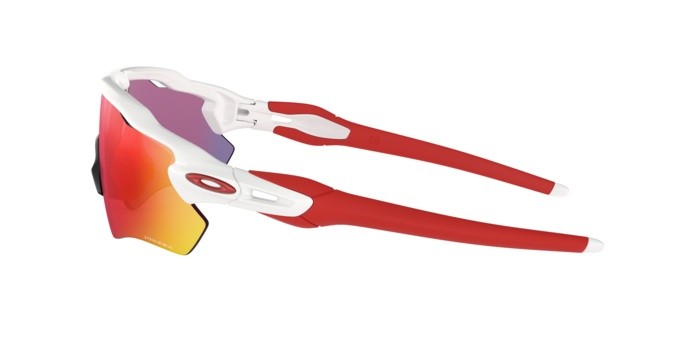 Sonnenbrillen Oakley Radar ev path OO 9208 (920805) farbe polished white form rechteckig gläser prizm road