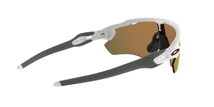 Sonnenbrillen Oakley Radar ev path OO 9208 (920872) farbe polished white form rechteckig gläser prizm ruby