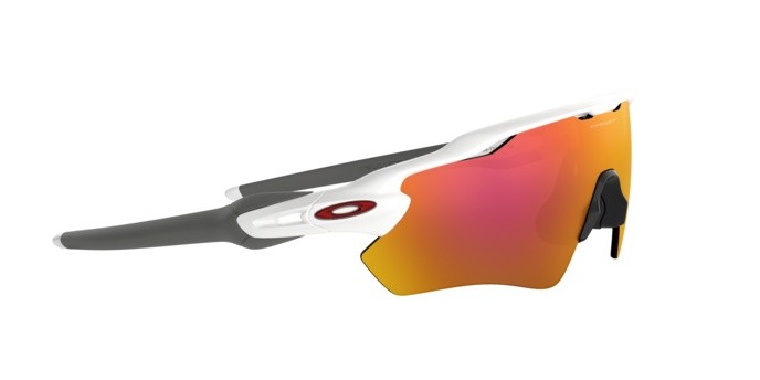 Sonnenbrillen Oakley Radar ev path OO 9208 (920872) farbe polished white form rechteckig gläser prizm ruby