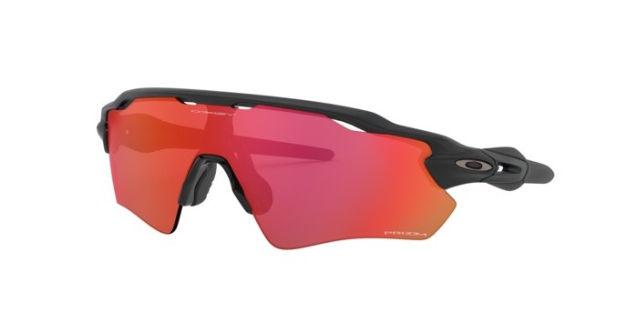Sonnenbrillen Oakley Radar ev path OO 9208 (920890) farbe matte black form rechteckig gläser prizm trail torch