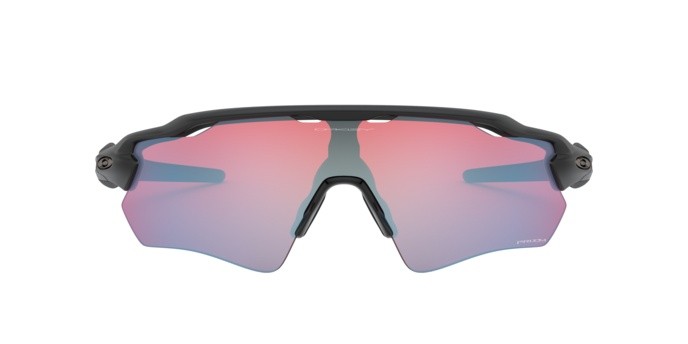 Sonnenbrillen Oakley Radar ev path Prizm Snow Collection OO 9208 (920897) farbe matte black form rechteckig gläser prizm snow sapphire