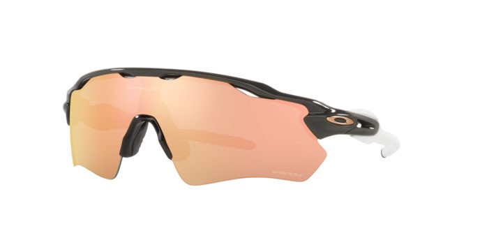 Sonnenbrillen Oakley Radar ev path OO 9208 (9208C7) farbe carbon form rechteckig gläser prizm rose gold