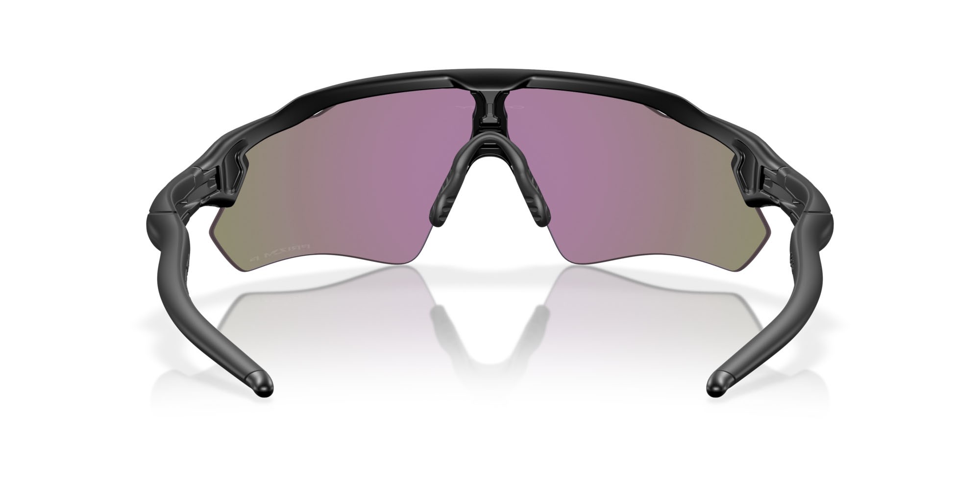 Occhiali da sole Oakley Radar EV Path OO 9208 (9208F0) colore nero opaco forma mask lenti prizm jade polarized
