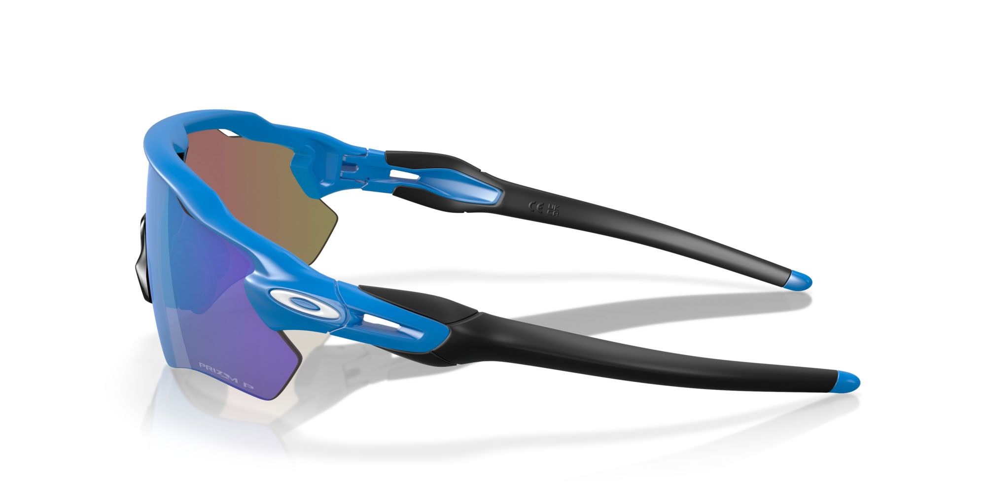 Occhiali da sole Oakley Radar EV Path OO 9208 (9208F1) colore zaffiro opaco forma mask lenti prizm sapphire polarized