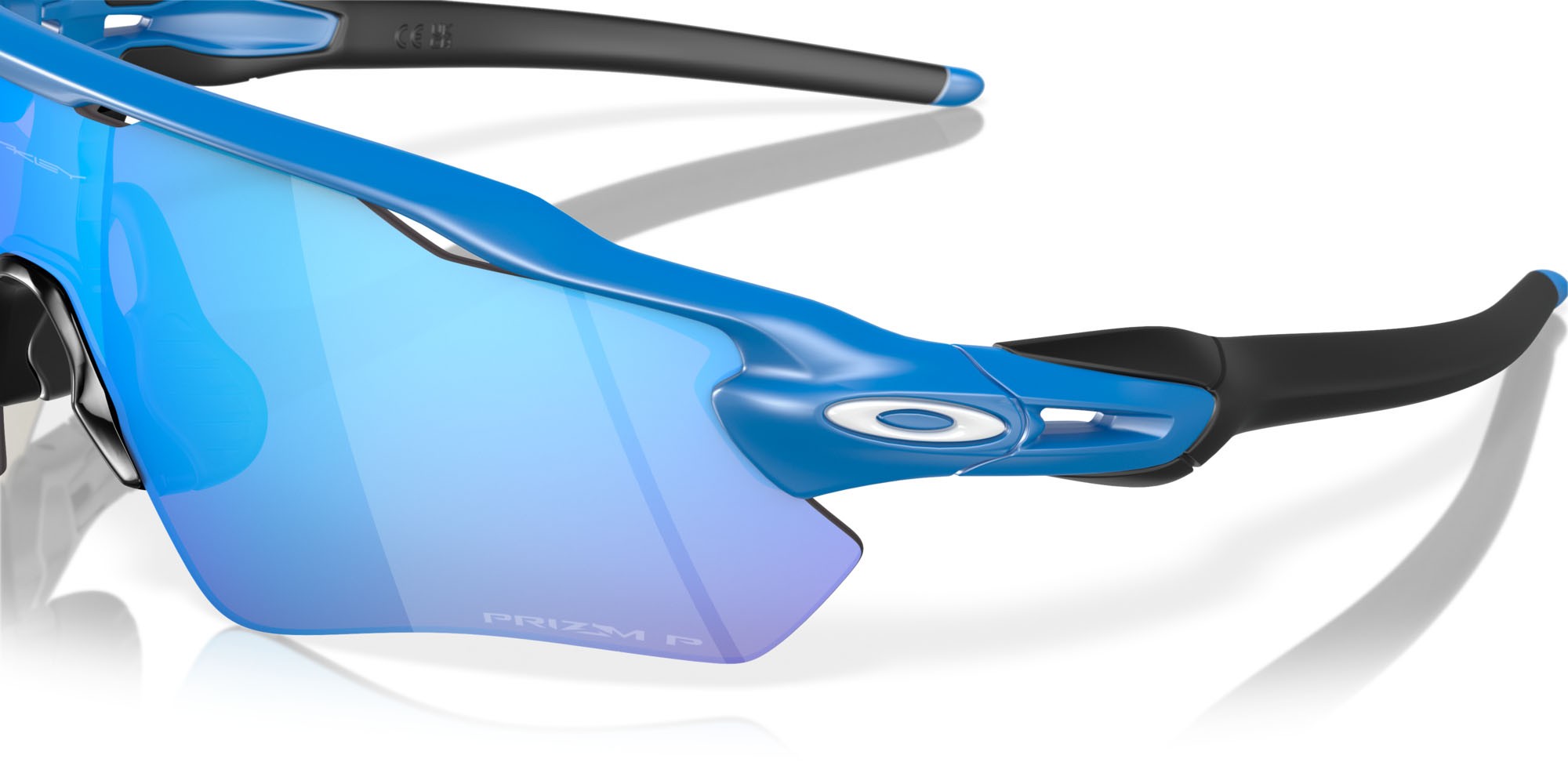 Occhiali da sole Oakley Radar EV Path OO 9208 (9208F1) colore zaffiro opaco forma mask lenti prizm sapphire polarized