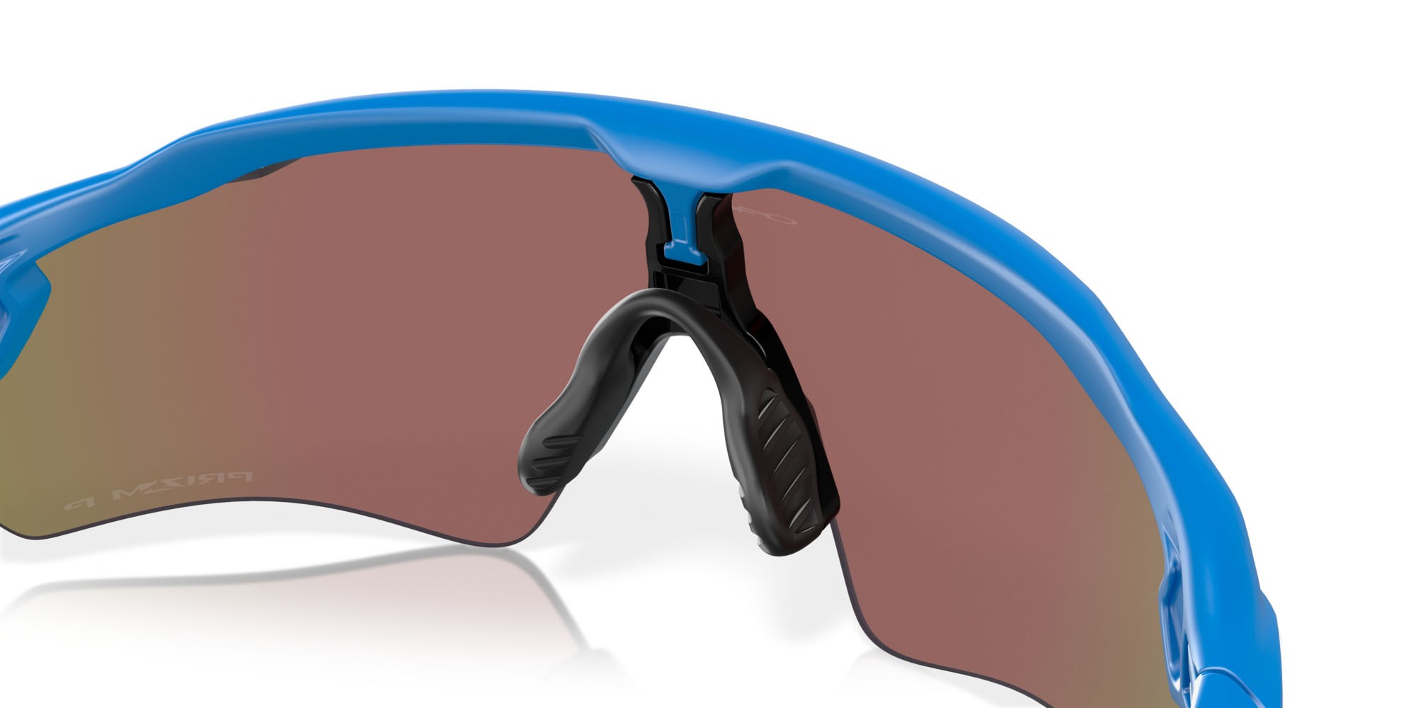 Occhiali da sole Oakley Radar EV Path OO 9208 (9208F1) colore zaffiro opaco forma mask lenti prizm sapphire polarized