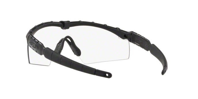 Sonnenbrillen Oakley Ballistic m frame 2.0 OO 9213 (11-197) farbe matte black form rechteckig gläser clear