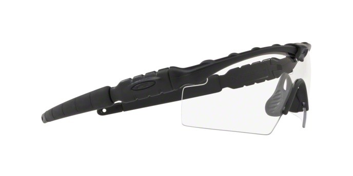 Sonnenbrillen Oakley Ballistic m frame 2.0 OO 9213 (11-197) farbe matte black form rechteckig gläser clear