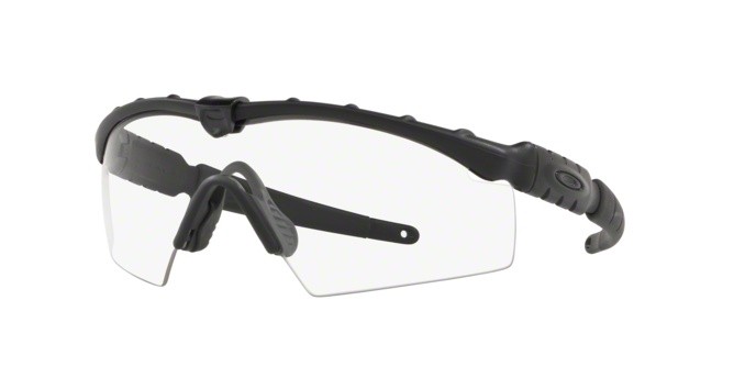 Sonnenbrillen Oakley Ballistic m frame 2.0 OO 9213 (11-197) farbe matte black form rechteckig gläser clear