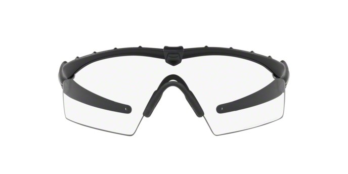 Sunglasses Oakley Ballistic m frame 2.0 OO 9213 (921304) color matte black shape rectangle lenses clear