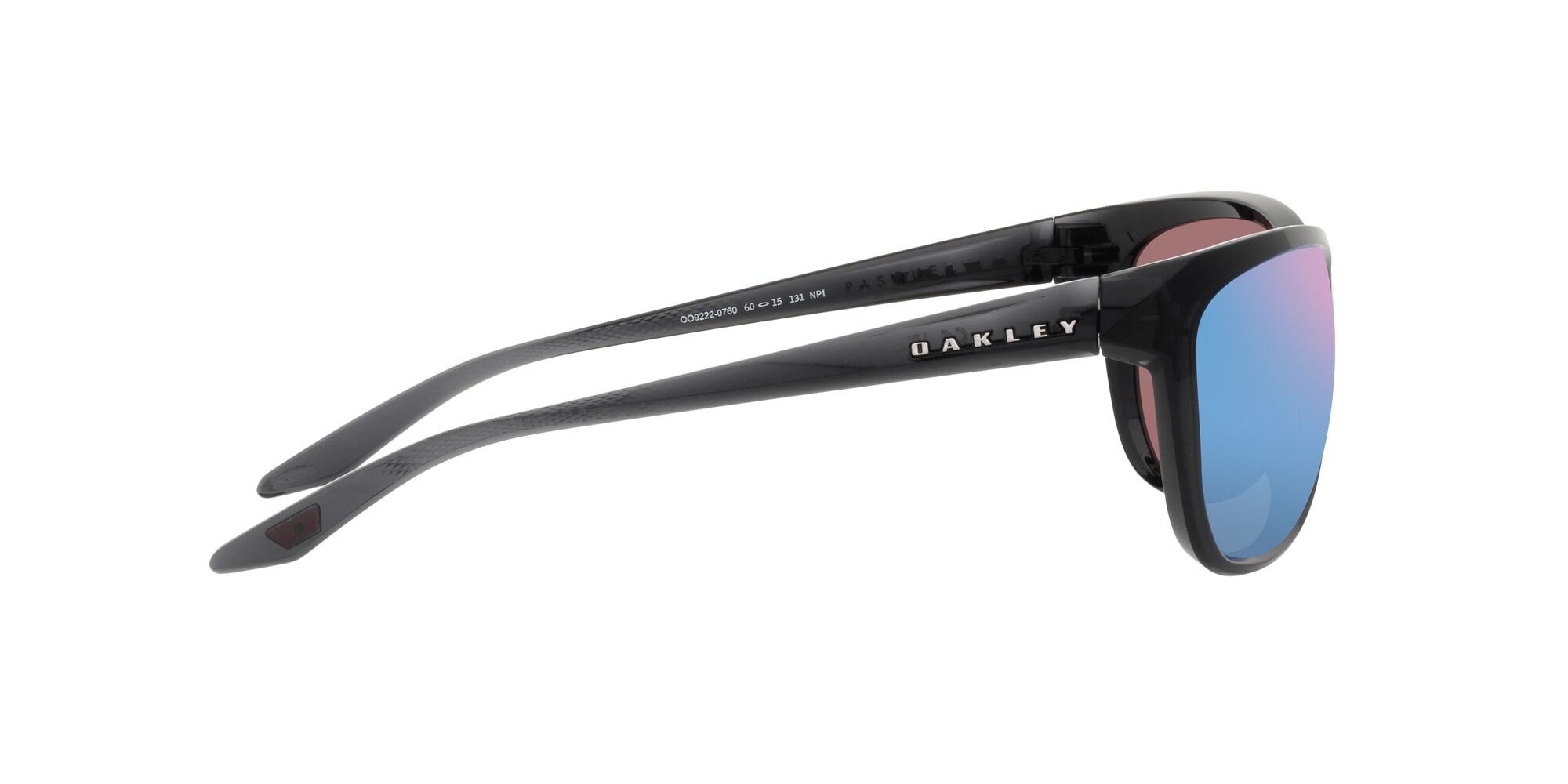 Sonnenbrillen Oakley Pasque OO 9222 (922207) farbe black ink form oval gläser prizm deep water polarized