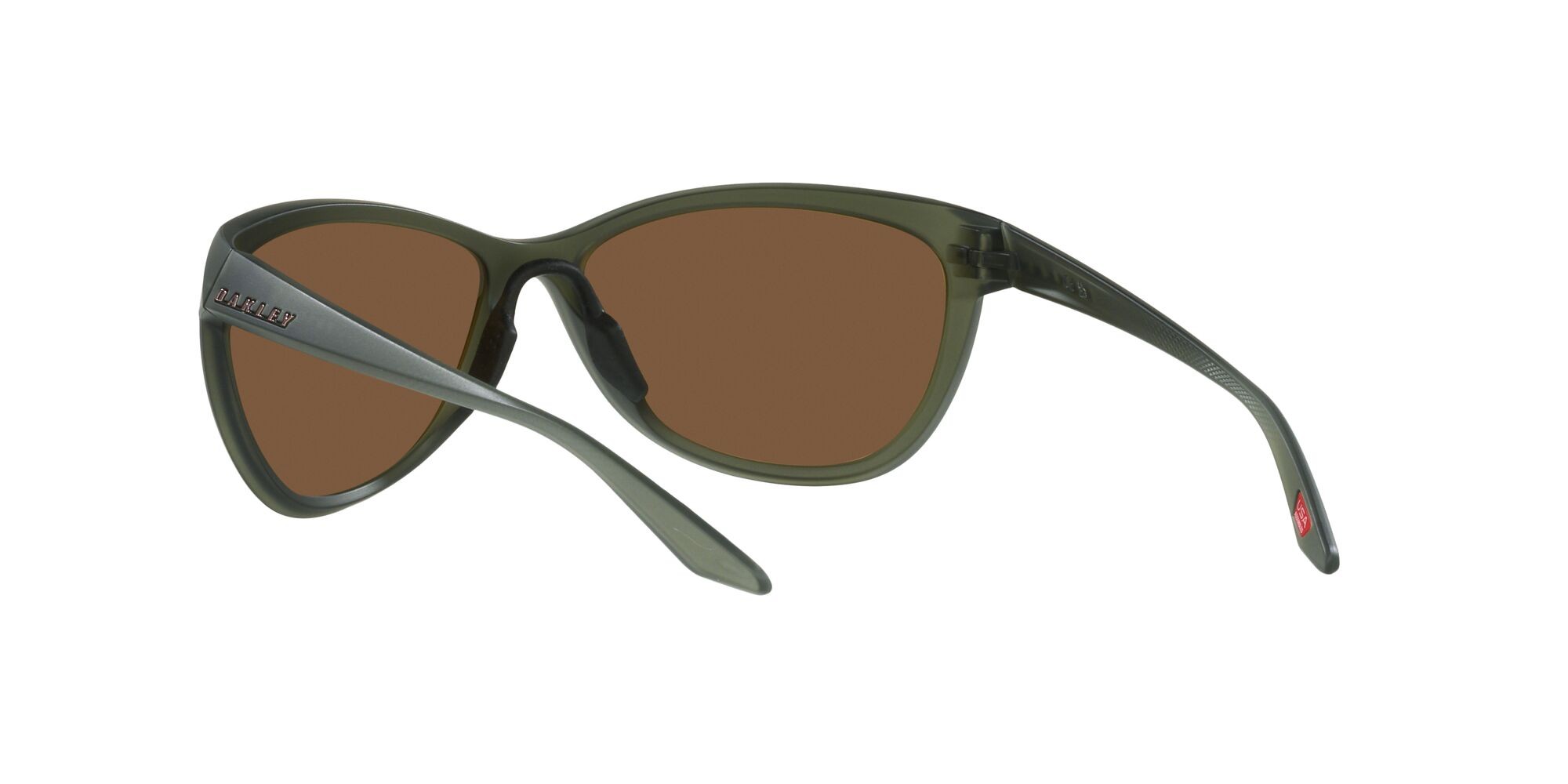 Sonnenbrillen Oakley Pasque OO 9222 (922208) farbe olive ink opaco form oval gläser prizm bronze