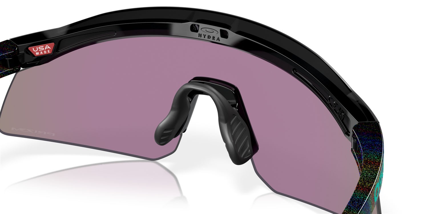 Sonnenbrillen Oakley Hydra OO 9229 (922915) farbe nero inchiostro form maske gläser prizm jade