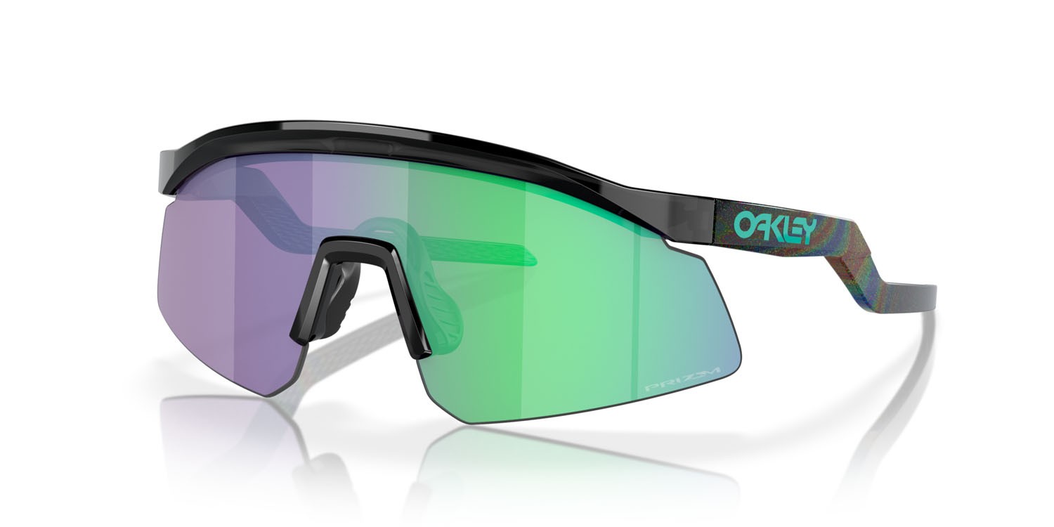 Sonnenbrillen Oakley Hydra OO 9229 (922915) farbe nero inchiostro form maske gläser prizm jade
