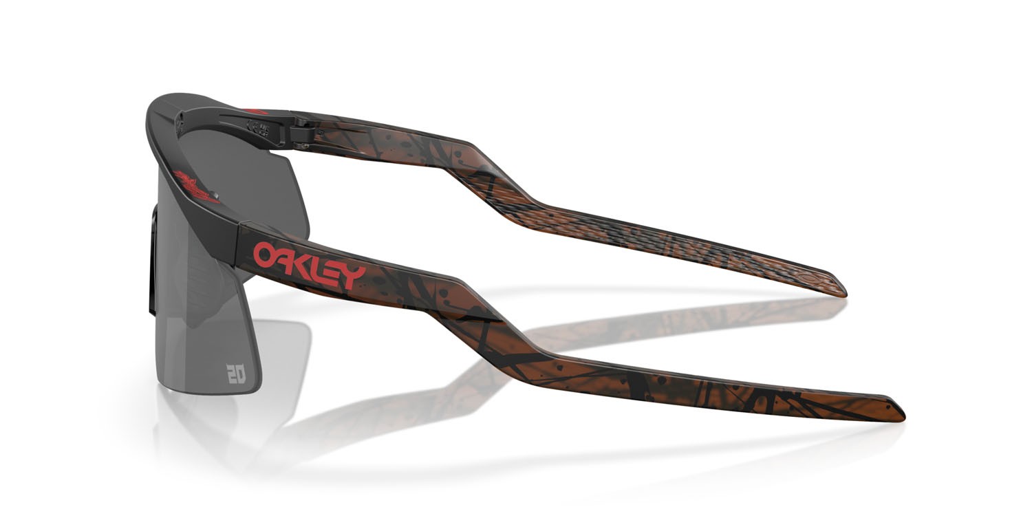 Occhiali da sole Oakley Hydra Fabio Quartararo OO 9229 (922917) colore nero opaco forma mask lenti prizm black