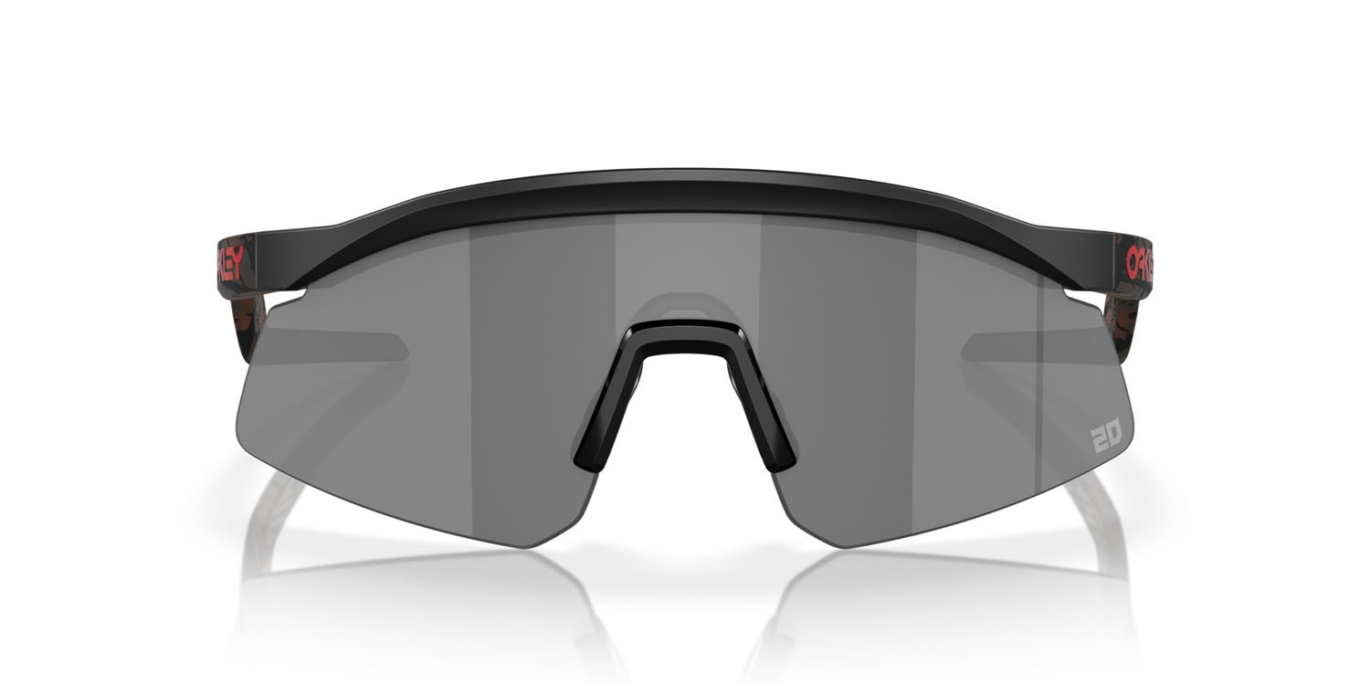 Occhiali da sole Oakley Hydra Fabio Quartararo OO 9229 (922917) colore nero opaco forma mask lenti prizm black