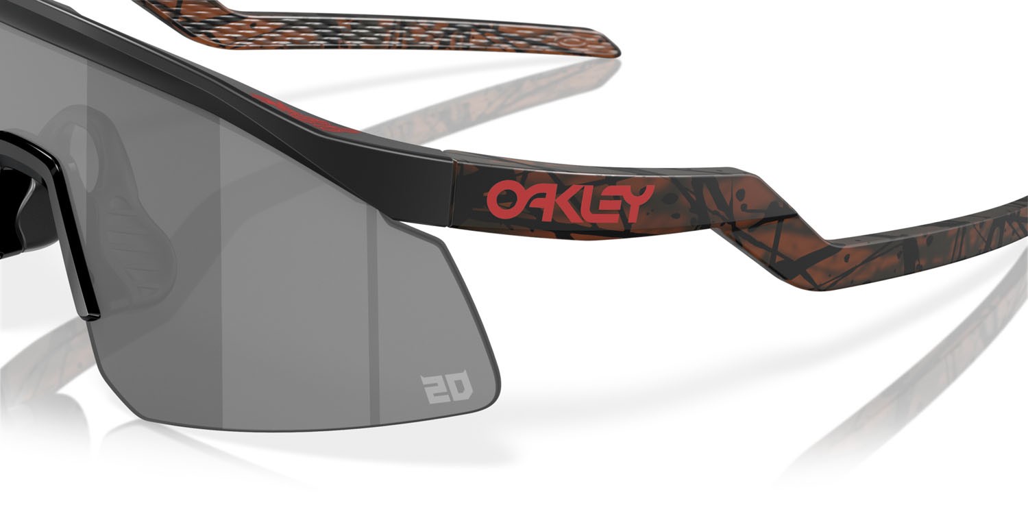 Occhiali da sole Oakley Hydra Fabio Quartararo OO 9229 (922917) colore nero opaco forma mask lenti prizm black