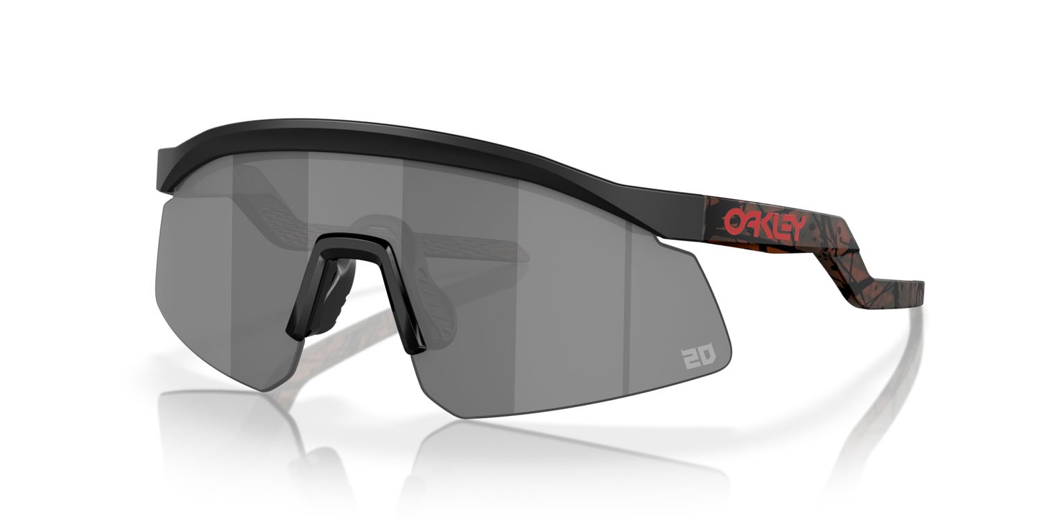 Occhiali da sole Oakley Hydra Fabio Quartararo OO 9229 (922917) colore nero opaco forma mask lenti prizm black