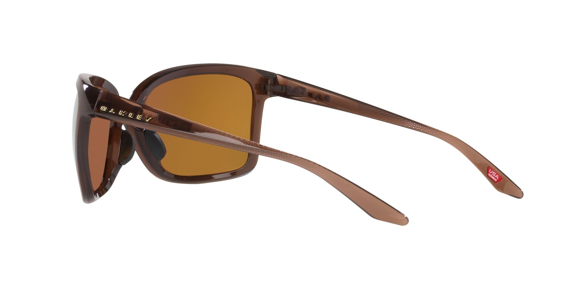 Sonnenbrillen Oakley Wildrye OO 9230 (923002) farbe ametista lucido form quadratisch gläser prizm rose gold polarized