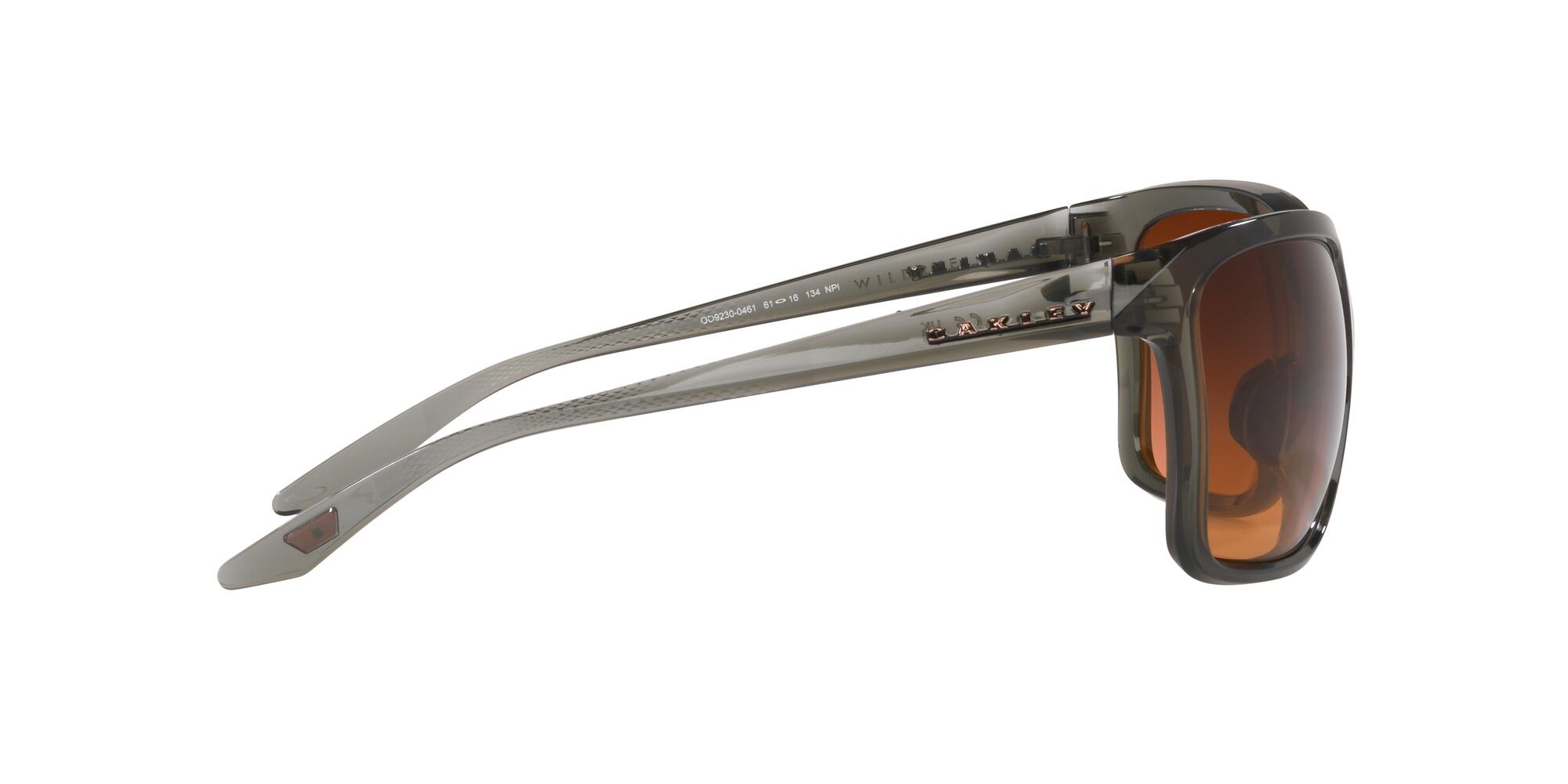Sonnenbrillen Oakley Wildrye OO 9230 (923004) farbe olive ink form quadratisch gläser prizm marrone sfumato