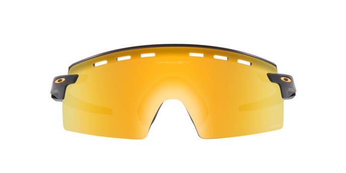 Occhiali da sole Oakley Encoder Strike Vented OO 9235 (923506) colore carbonio opaco forma mask lenti prizm 24k