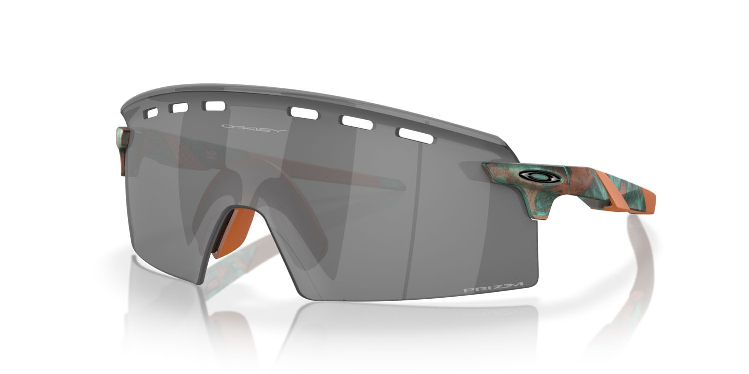 Sonnenbrillen Oakley Encoder Strike Vented OO 9235 (923515) farbe matte copper patina form maske gläser prizm black