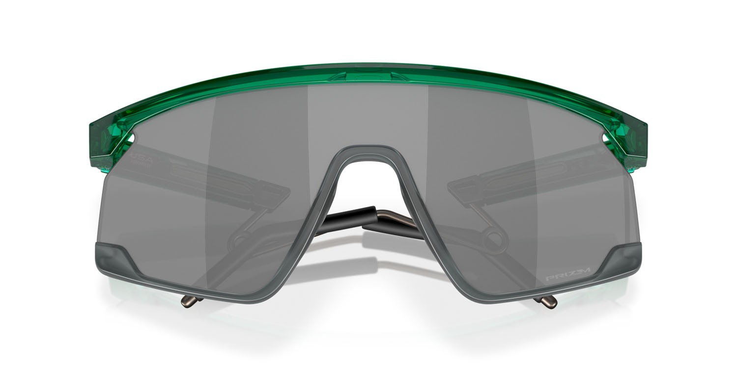 Sonnenbrillen Oakley BXTR Metal OO 9237 (923705) farbe transparent viridian form maske gläser prizm black