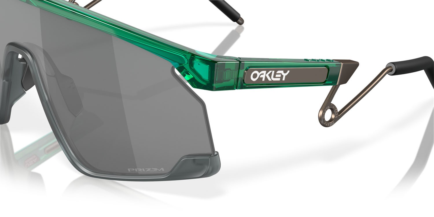 Sonnenbrillen Oakley BXTR Metal OO 9237 (923705) farbe transparent viridian form maske gläser prizm black