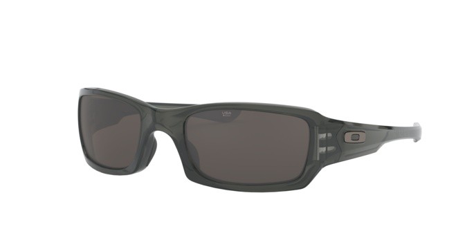 Sonnenbrillen Oakley Fives squared OO 9238 (923805) farbe grey smoke form rechteckig gläser warm grey