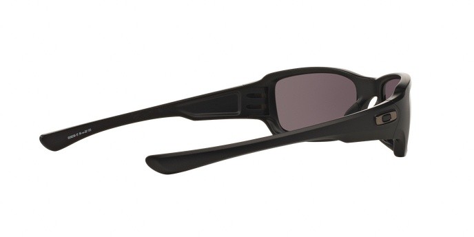 Sonnenbrillen Oakley Fives squared OO 9238 (923810) farbe matte black form rechteckig gläser warm grey
