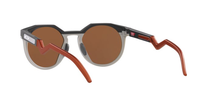 Sonnenbrillen Oakley HSTN OO 9242 (924206) farbe carbonio opaco form rund gläser prizm tungsten