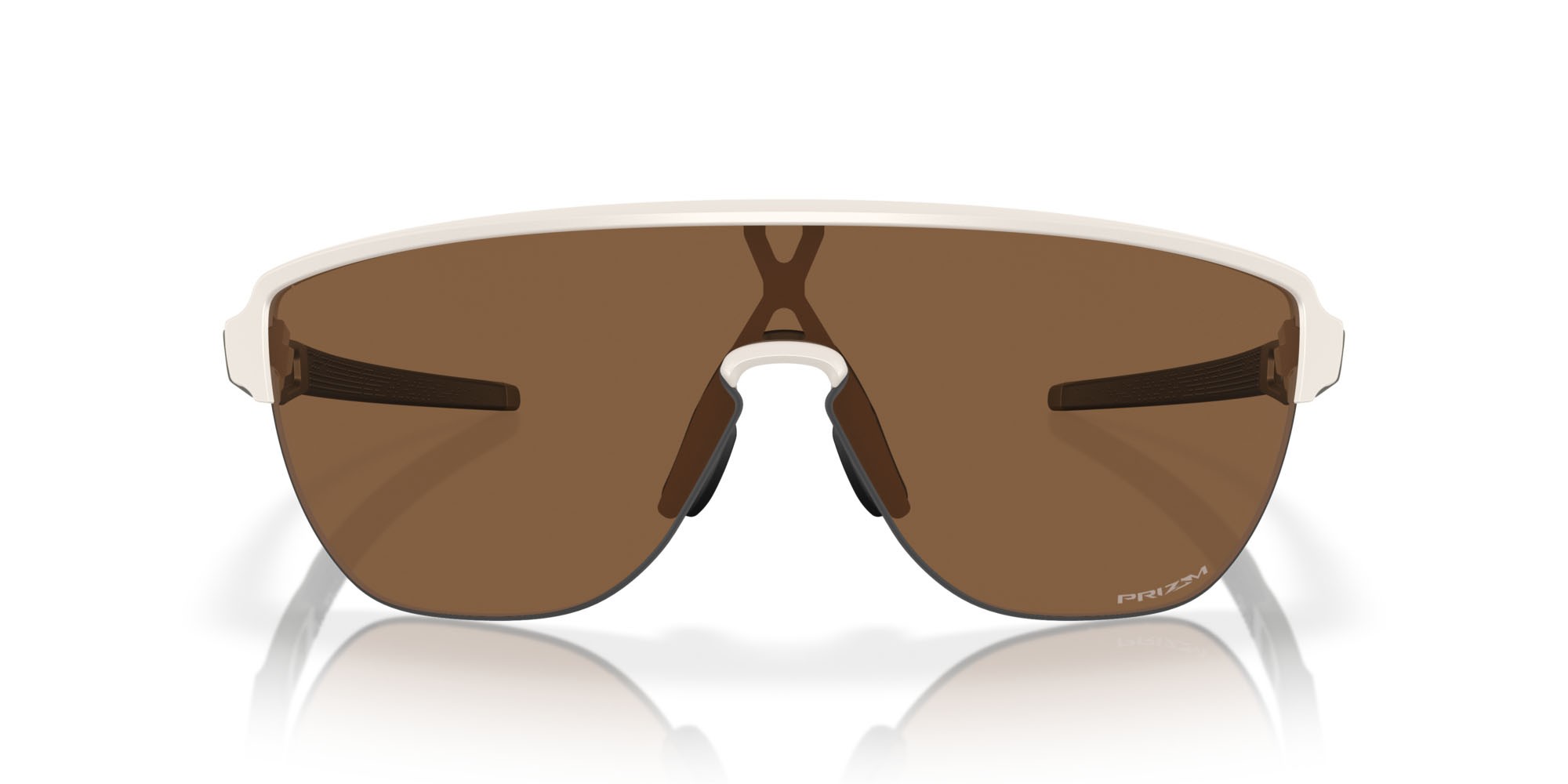 Sonnenbrillen Oakley Corridor OO 9248 (924810) farbe matte warm grey form maske gläser prizm bronze