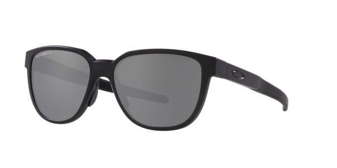 Occhiali da sole Oakley Actuator OO 9250 (925002) colore nero opaco forma rettangolare lenti prizm black polarized