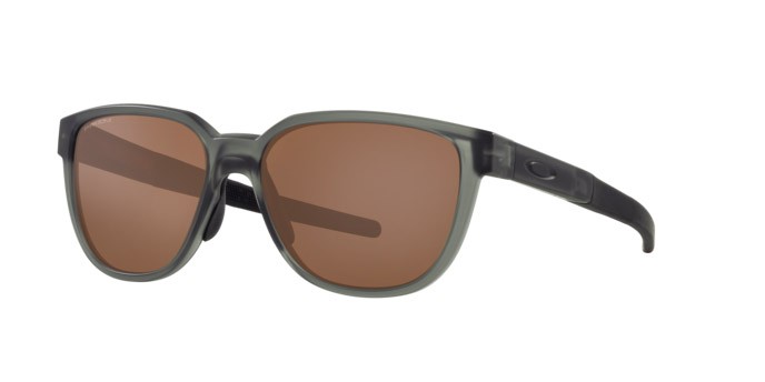 Occhiali da sole Oakley Actuator OO 9250 (925003) colore grigio fumo opaco forma rettangolare lenti prizm tungsten