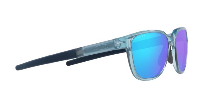 Sonnenbrillen Oakley Actuator OO 9250 (925006) farbe transparent stonewash form rechteckig gläser prizm sapphire