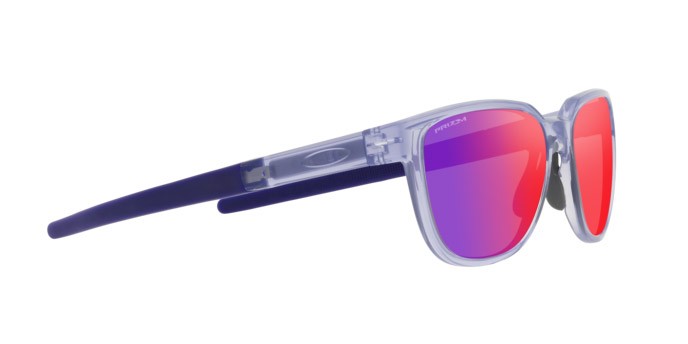Occhiali da sole Oakley Actuator OO 9250 (925007) colore lilla trasparente forma rettangolare lenti prizm road