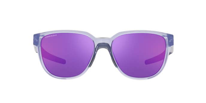 Occhiali da sole Oakley Actuator OO 9250 (925007) colore lilla trasparente forma rettangolare lenti prizm road