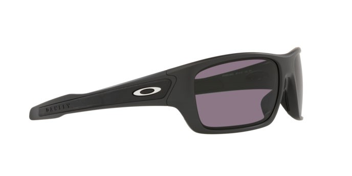 Sonnenbrillen Oakley Turbine OO 9263 (926366) farbe matte carbon form rechteckig gläser prizm grey