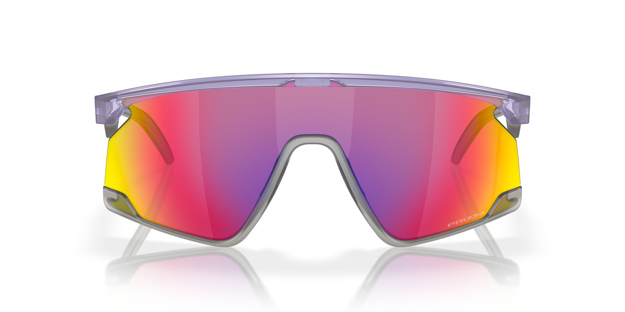 Sonnenbrillen Oakley BXTR OO 9280 (928007) farbe lilla semitrasparente form maske gläser prizm road