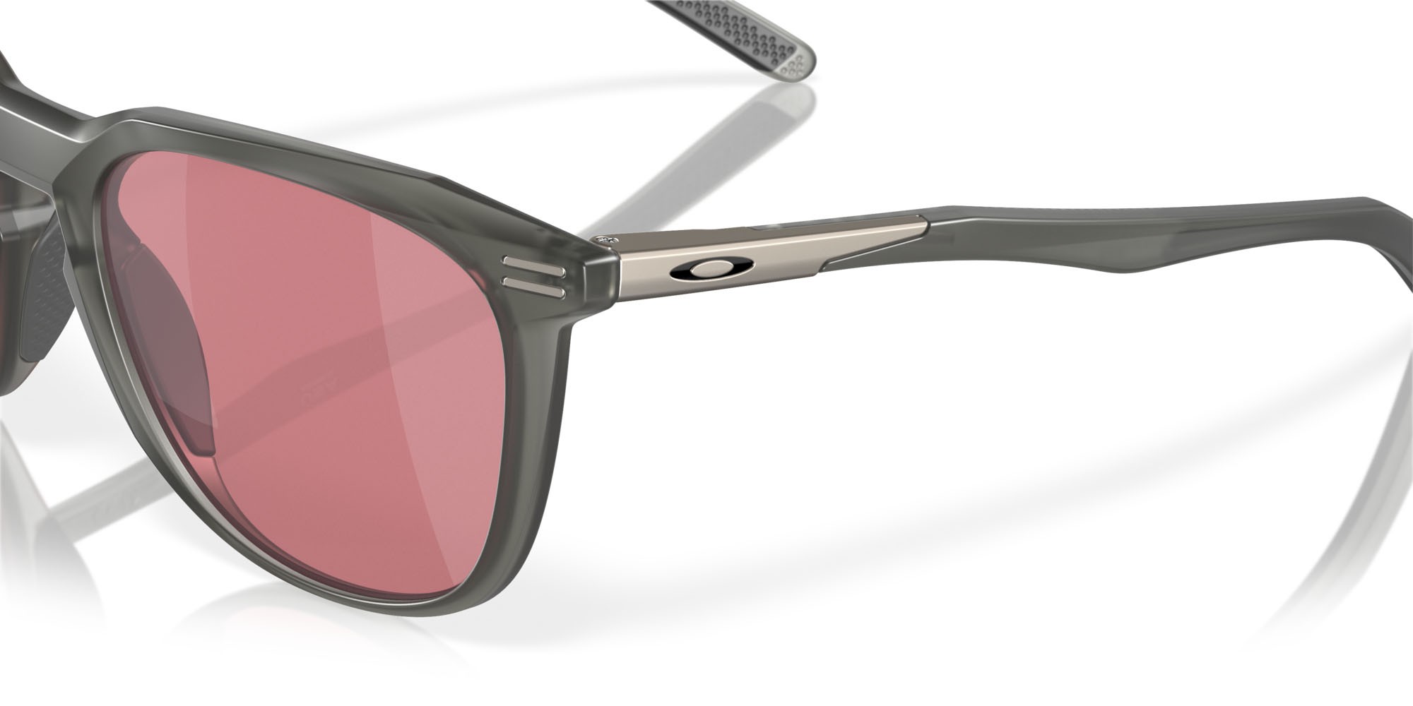 Sunglasses Oakley Thurso OO 9286 (928604) color grigio fumo opaco shape round lenses prizm dark golf