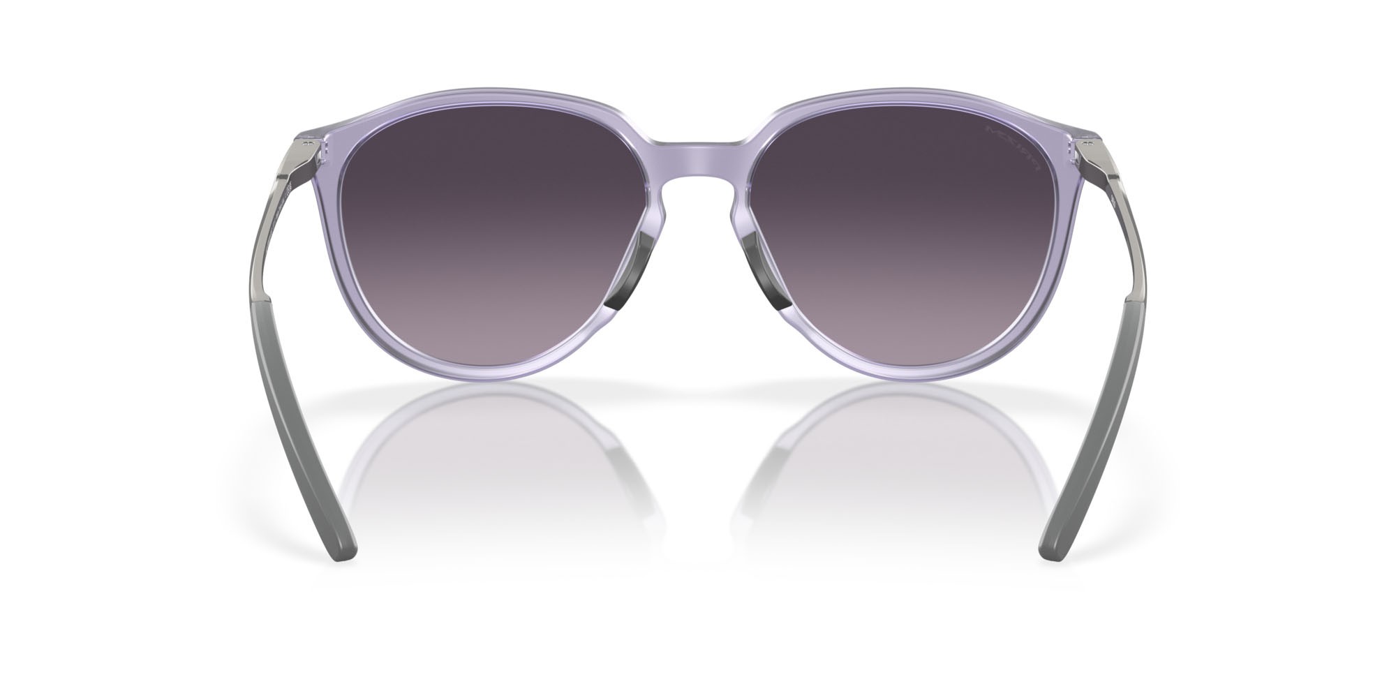 Occhiali da sole Oakley Sielo OO 9288 (928806) colore lilla opaco forma rotondo lenti prizm grey sfumato
